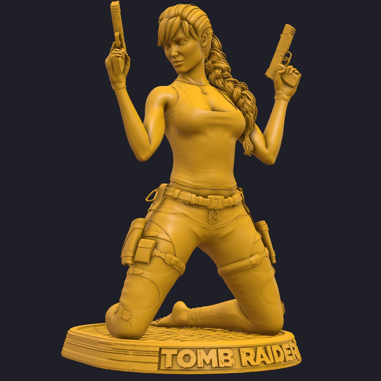 Soporte para teléfono de Lara Croft