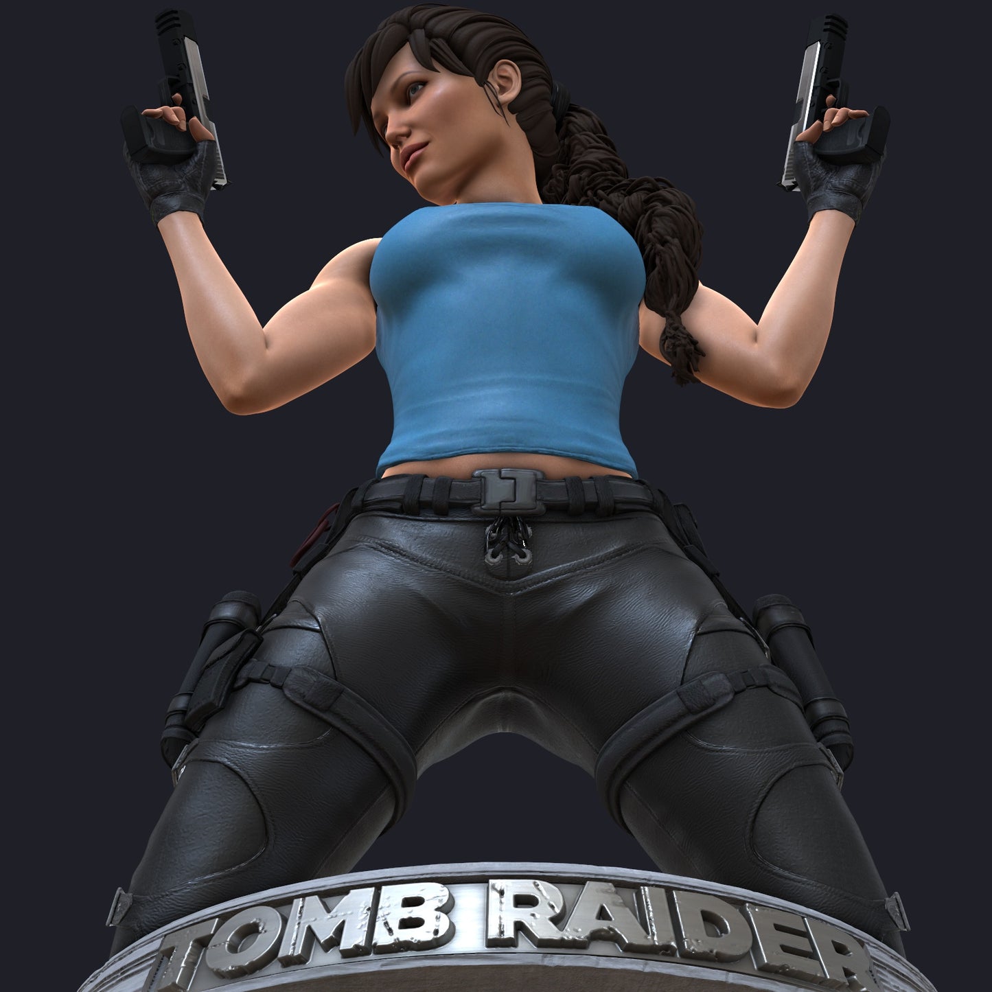 Soporte para teléfono de Lara Croft