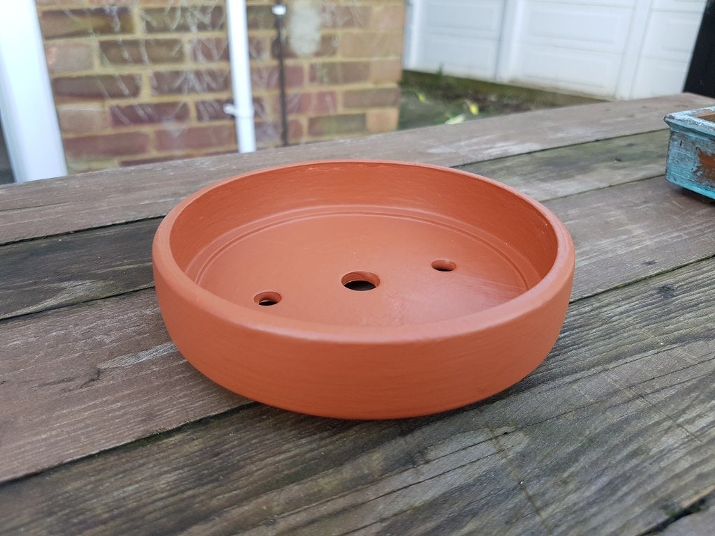 Maceta circular para bonsái