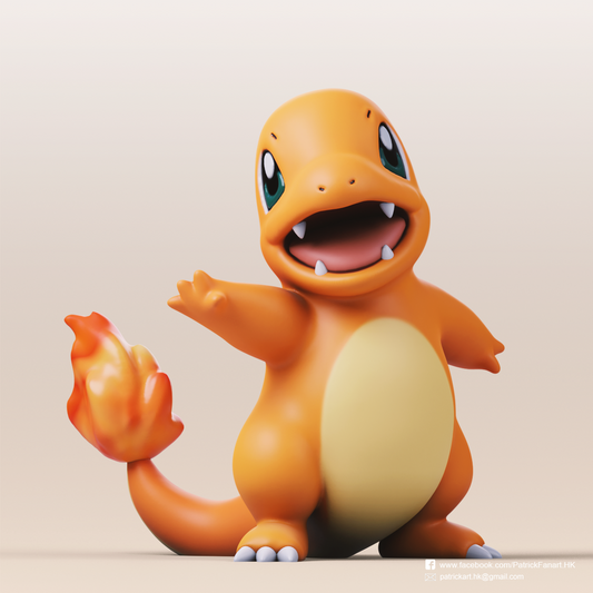 Charmander Pokémon Action Figure