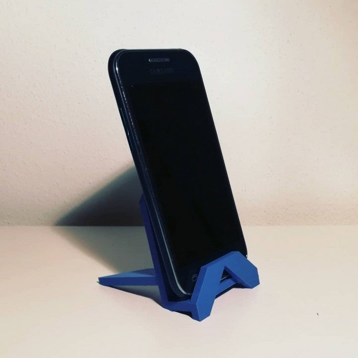 Soporte geométrico para teléfono