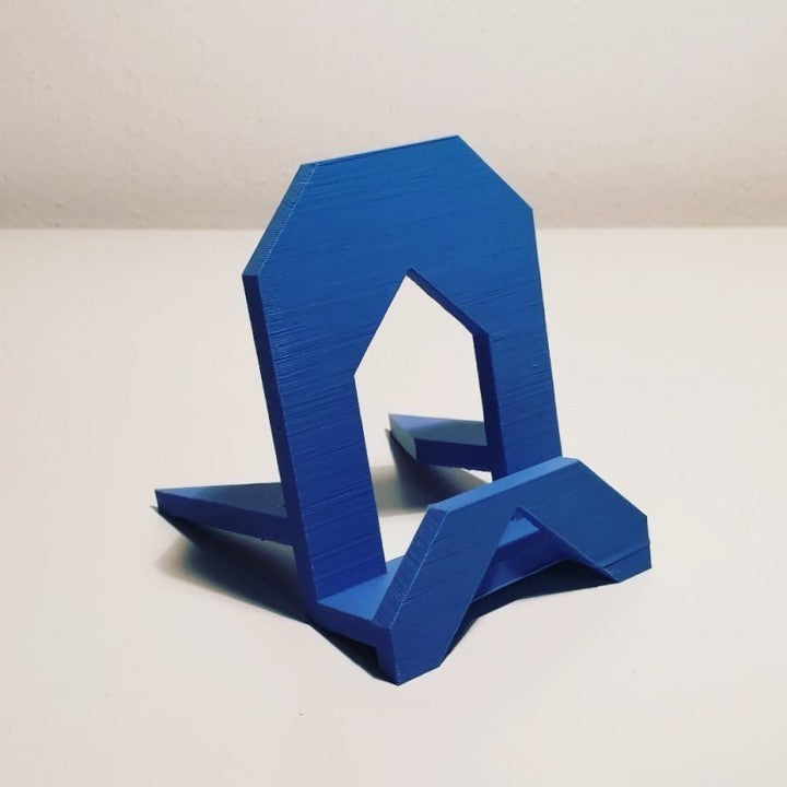 Soporte geométrico para teléfono